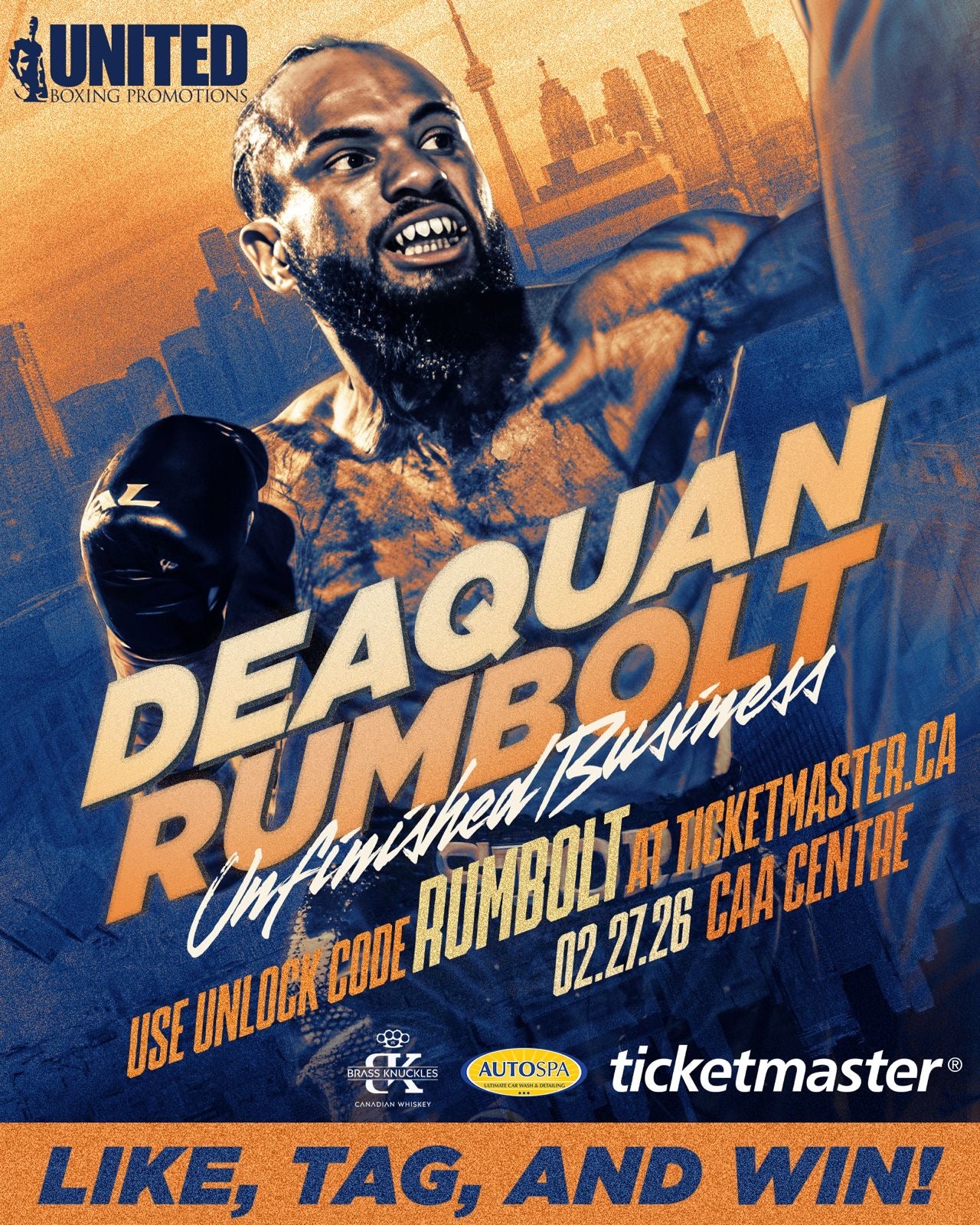 Bronze Ticket-February 27th, Unfinished Business Fight Night